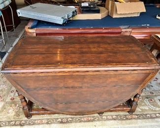 French drop leaf table