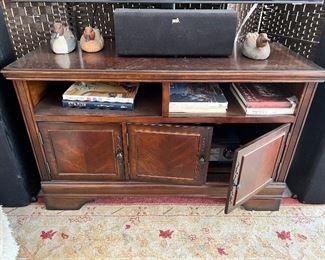 Wooden TV stand