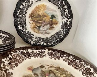 Royal Worcester Palissy Game dish set