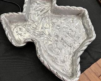 Pewter “Texas” tray