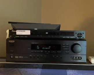 93 Pioneer DVD player Onkyo Receiver