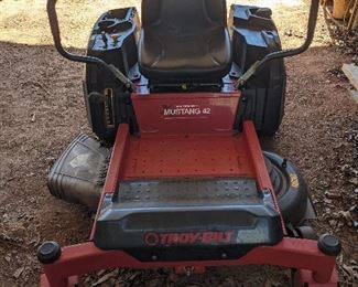 Troybilt Zero Turn Mower. Has just been serviced, new blades, blade spindles, battery and oil change. This has been very well maintained.