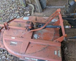 Rhino SE5 Bush hog 5ft wide. Works as it should