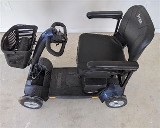 Gogo Pride Scooter. It charges and works as it should.