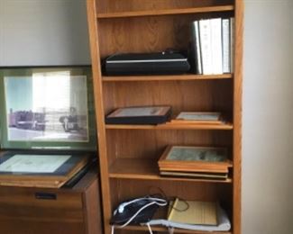 2nd matching bookcase with shelves