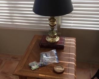 Second end table in sun room