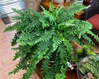 Green fern - artificial