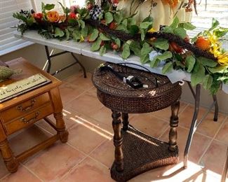 More flowers in sunroom