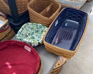 lots of Longaberger baskets
