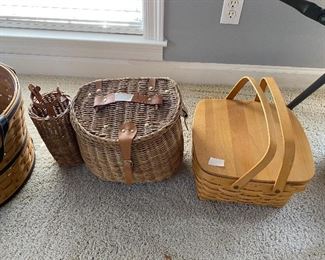 lots of Longaberger baskets