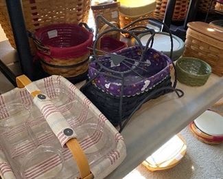 lots of Longaberger baskets