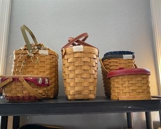 lots of Longaberger baskets