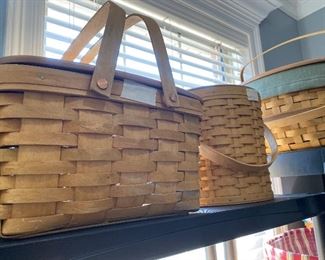 lots of Longaberger baskets