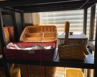 lots of Longaberger baskets