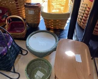 lots of Longaberger baskets