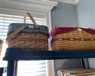 lots of Longaberger baskets