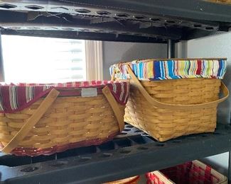 lots of Longaberger baskets