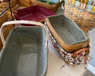 lots of Longaberger baskets