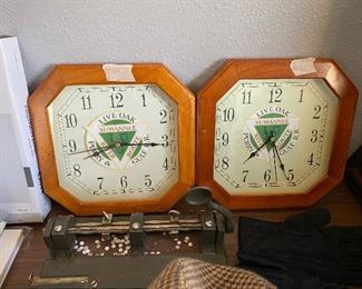 Framed glass pictures of Railroad memorabilia