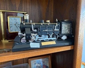 Railroad memorabilia