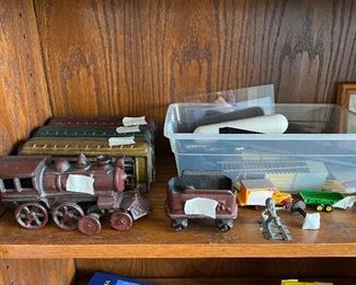 Railroad memorabilia