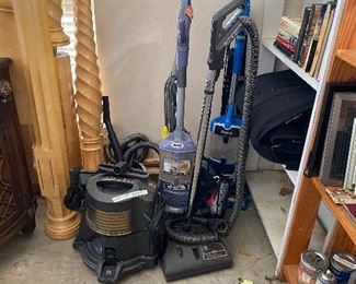 Garage - Left is close up of headboard & footboard to MBR furniture