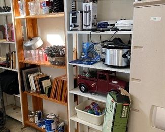 Shelving in garage - must pick up on Saturday only