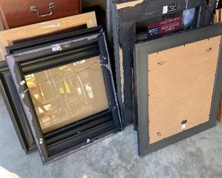 Extra large frames in Garage