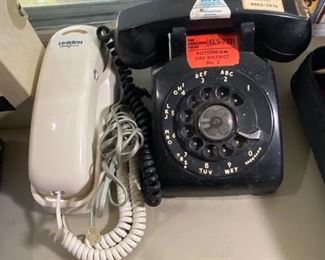Princess and rotary phones