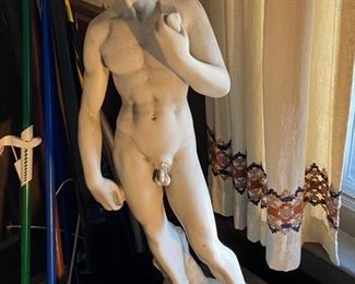 David statue 31" high by Michelangelo (before Goliath)