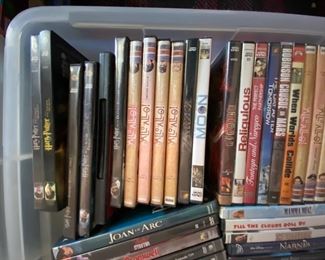 DVDs galore