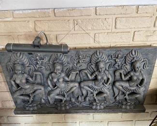 Bas Relief replica of Ankor Wat dieties