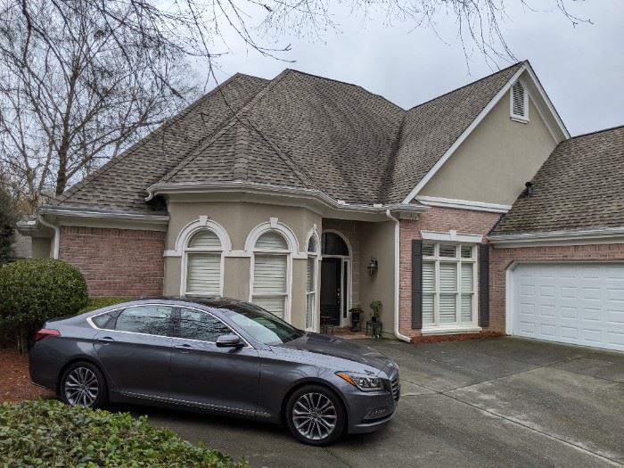 Picture of the house and car - the house isn't, but the car is for sale. Scroll to the bottom for more detailed pics of the car.