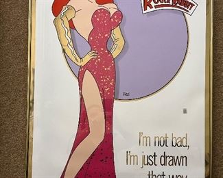 Rodger Rabbit Poster, Foil