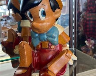 Carved Wood Pinocchio