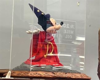 Handmade Mickey Mouse from Disney World in store display