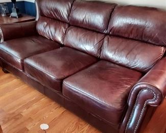 Leather sofa