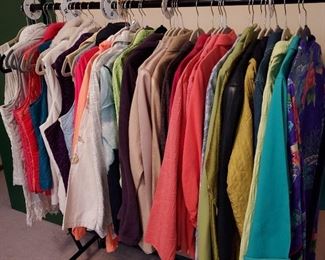 Large assortment of women's clothes