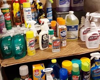 Cleaning supplies