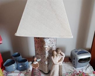 Seashell lamp