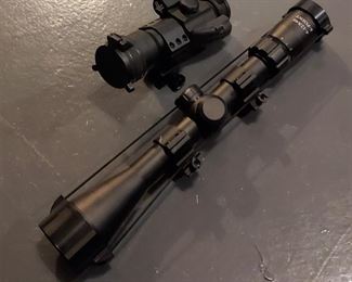 Vortex Strikefire red dot, Simmons scope