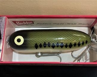 New-in-the-box Heddon giant lure