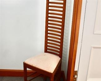 Tall ladder back chair