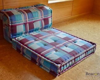 Roche Bobois cushion with matching back rest