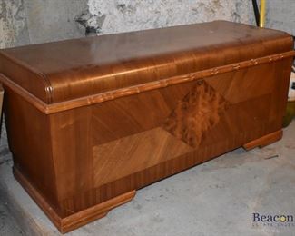 Art deco cedar chest