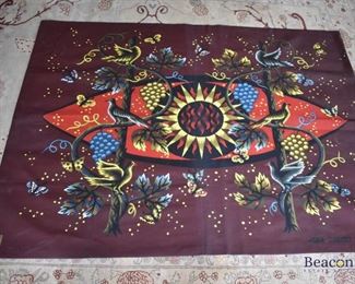 Signed Jean Picart Le Doux Aubusson tapestry. 76” x 56”