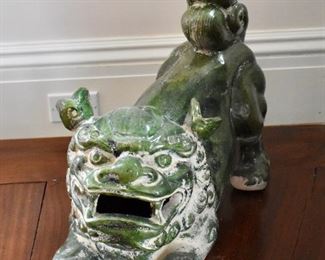 Pair of foo dogs