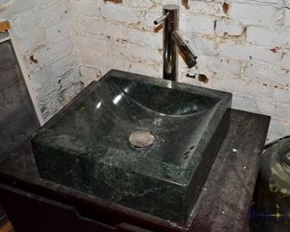 Marble sink
