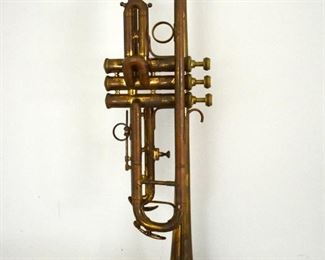 M. Dupont vintage brass trumpet.