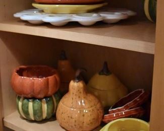 Squash serving dishes